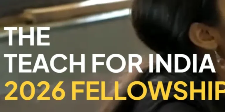 teach for india 2026